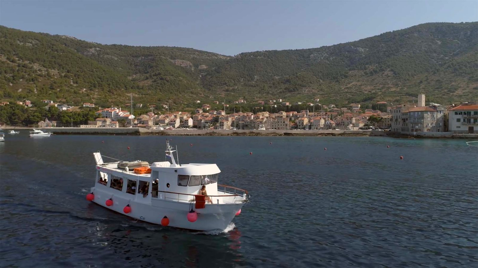 Ames boat in Komiža bay